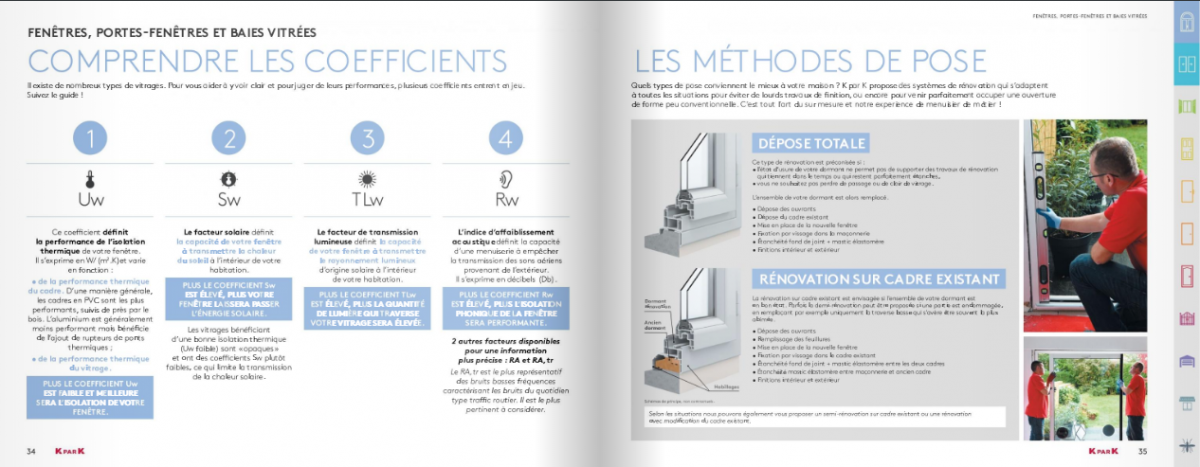 Aperçu de pages du nouveau catalogue KparK
