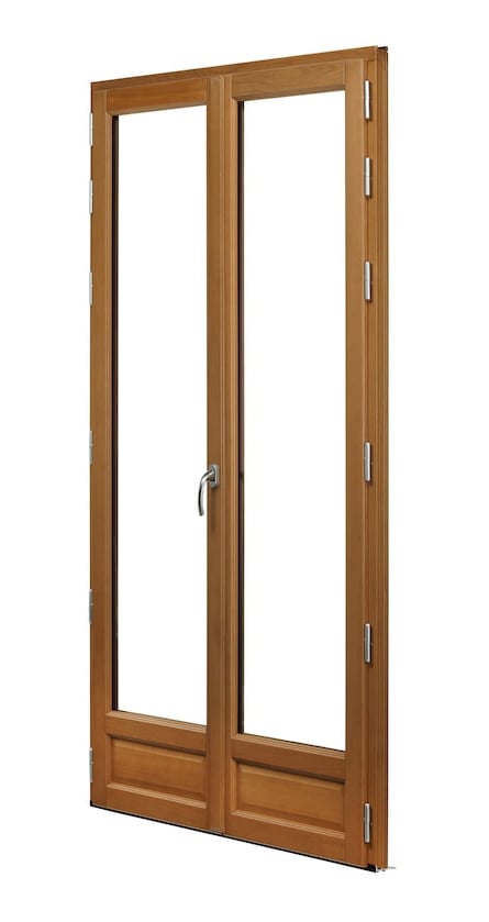 Porte-fenêtre bois Caraktère