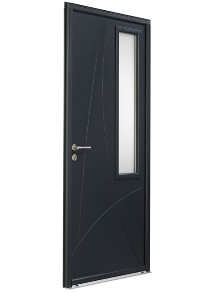 Porte d'entrée bois