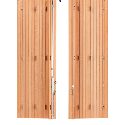 Persiennes en bois sur mesure