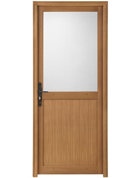 Porte de service bois