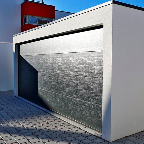 Porte de garage sectionnelle design