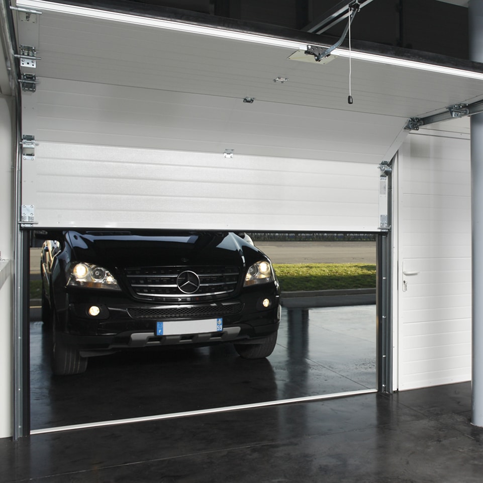 avantage porte de garage sectionnelle
