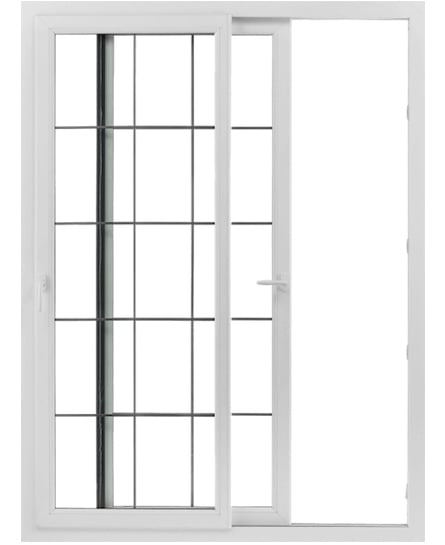 Baie vitrée PVC Thermik