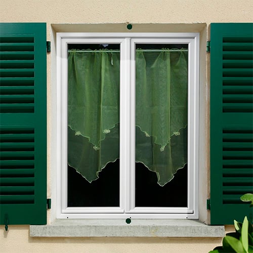 Volet battant alu vert