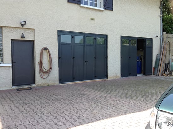 Réalisation porte de garage 