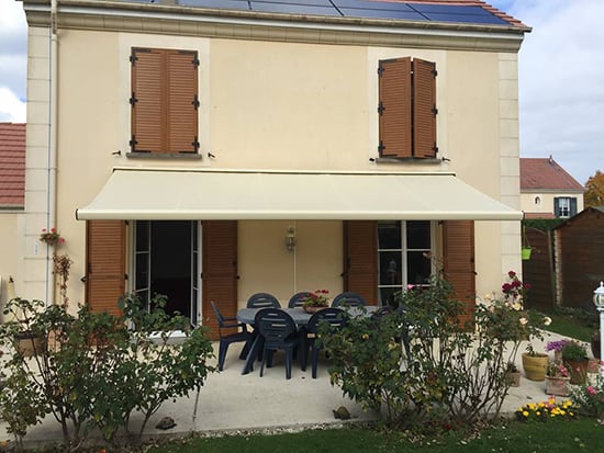 Réalisation store banne