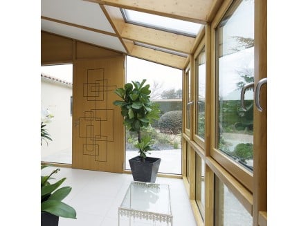 Fenêtre bois-alu sur mesure