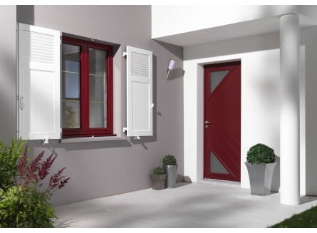 Façade de maison avec la gamme Perfektion bois
