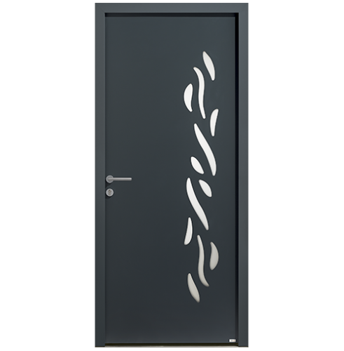 Porte d'entrée Alu modèle Florale