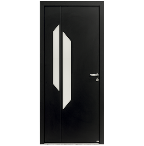 Porte d'entrée Aluminium modèle Lexir 2