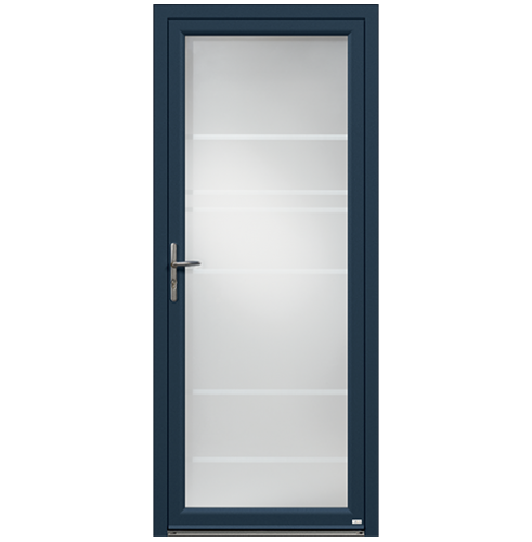 Porte d'entrée Alu vitrée modèle Luméo 1