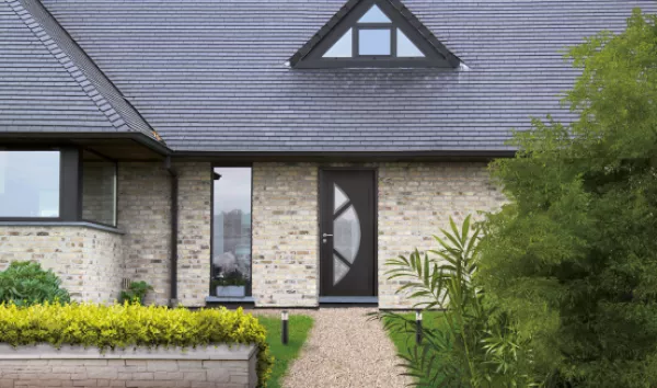 Porte sur pavillon