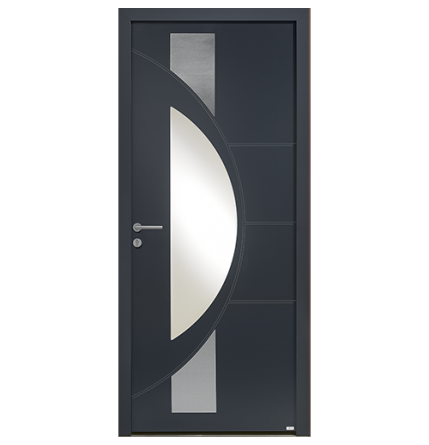 Porte d'entrée Aluminium Allia+ modèle Carmeline 2